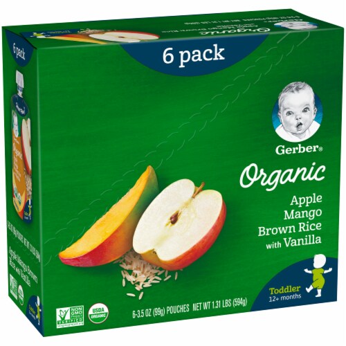 Gerber organic best sale apple