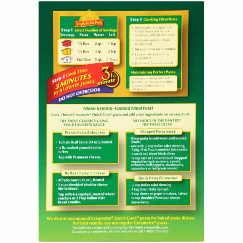 Creamette Quick Cook Elbow Pasta, 16 oz - Fry’s Food Stores