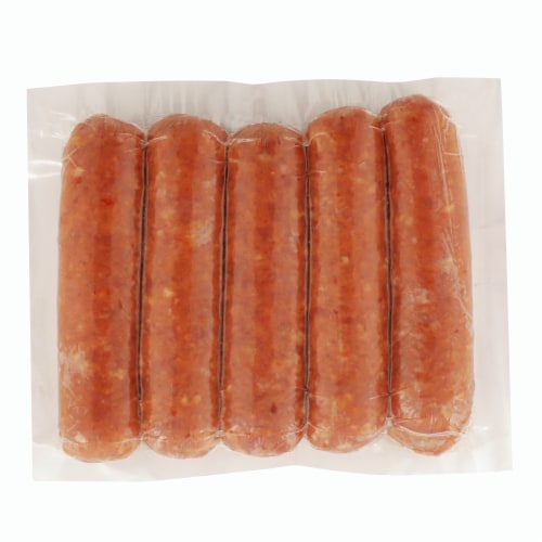Parker House Hot Smoked Sausage Perspective: back