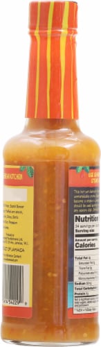 Walkerswood Hot Jamaican Scotch Bonnet Pepper Sauce Perspective: back