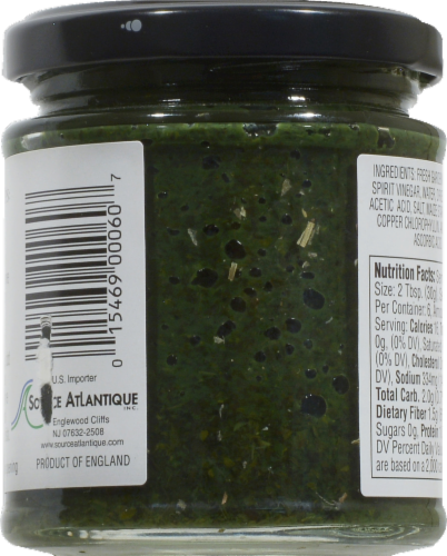 Gilway Fresh Garden Mint Sauce Perspective: back