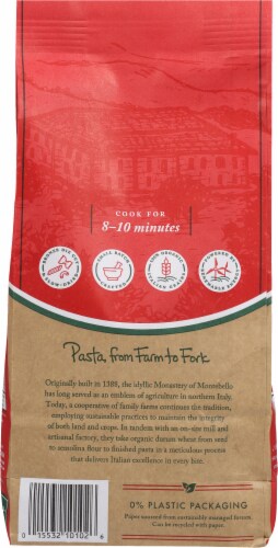 Montebello® Certified Organic Penne Rigate Perspective: back