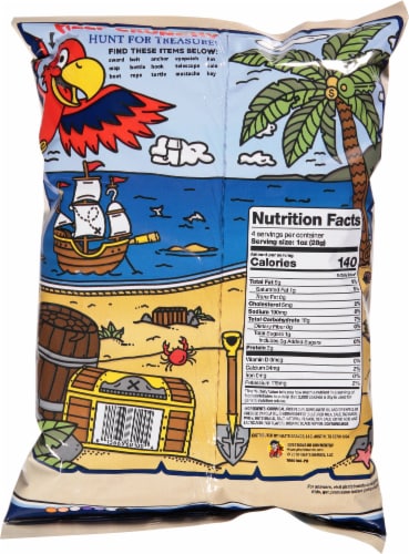 Pirate's Booty® Aged White Cheddar Rice & Corn Puffs Perspective: back