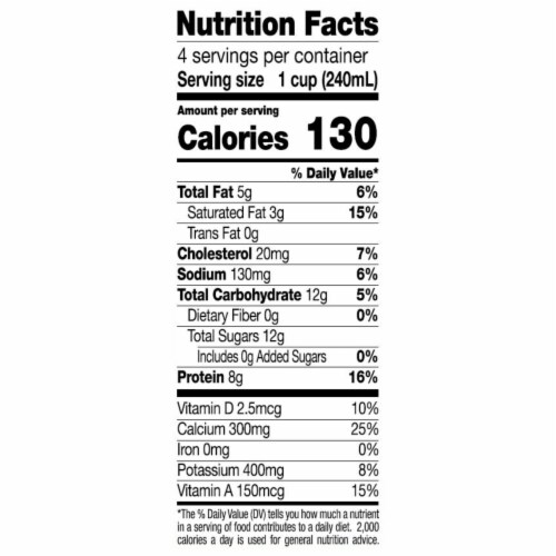 Meadow Gold Ultra-Pasteurized 2% Reduced Fat Milk Perspective: back