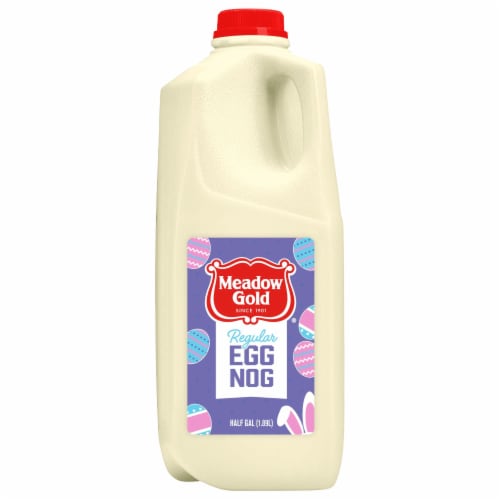 Meadow Gold Regular Eggnog Perspective: back