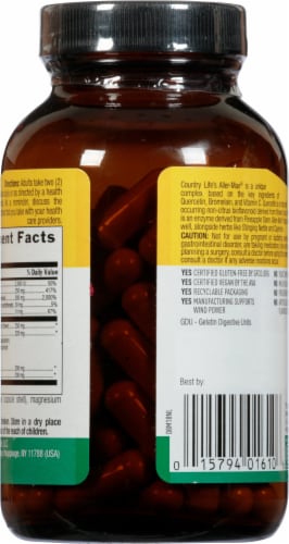 Country Life  Aller-Max™ Supplements Perspective: back