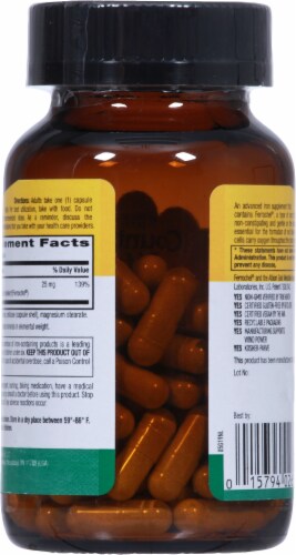 Country Life® Easy Iron Vegetarian Capsules 25mg Perspective: back