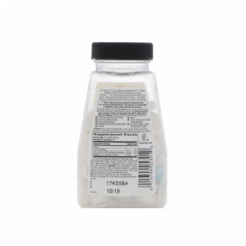 Country Life Acid Rescue Calcium Carbonate, Mint Flavor, 60 Chewable Tablets Perspective: back