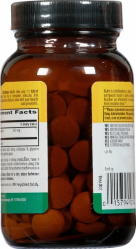 Country Life  Rutin Supplements Perspective: back