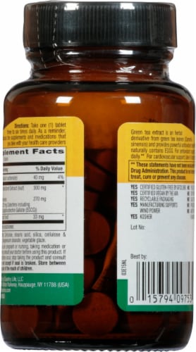 Country Life  Green Tea Extract Perspective: back