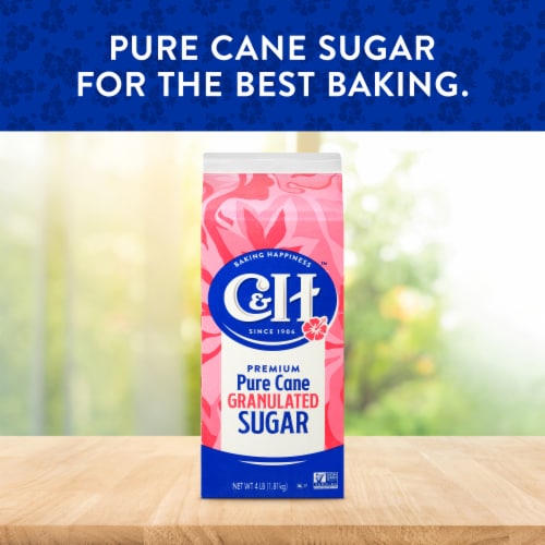 C&H® Premium Pure Cane Granulated Sugar Perspective: back