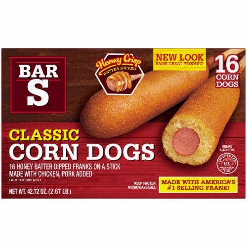 Bar-S Classic Corn Dogs Perspective: back