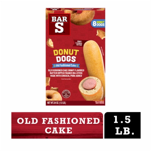 Old Fashioned Cake Donut Dogs Frozen Snacks Perspective: back