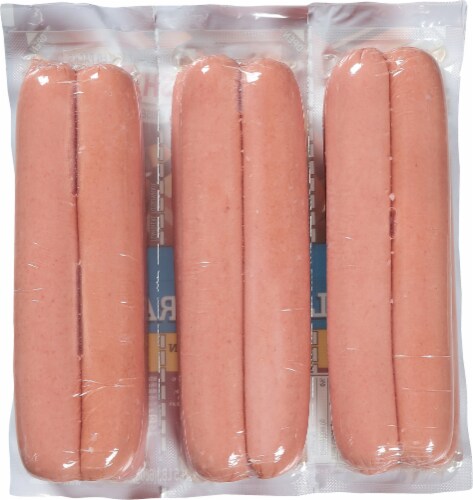 Bar-S® Bun Length Beef Franks Perspective: back