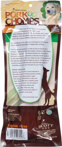 Pork Chomps® Roasted Rawhide-Free Dog Bone Perspective: back