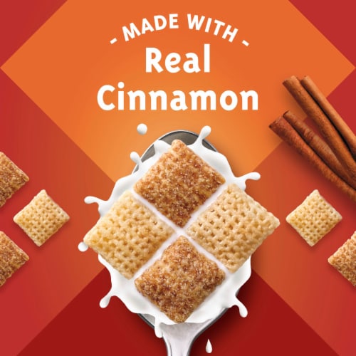 General Mills Cinnamon Chex Cereal Perspective: back