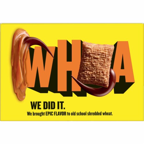 Peanut Butter Chocolate Blasted Shreds Cereal Perspective: back