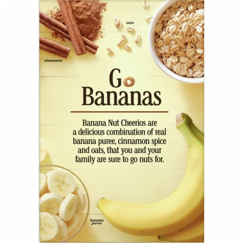 Cheerios Banana Nut Cereal Perspective: back