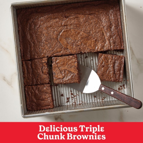 Betty Crocker Delights Supreme Triple Chunk Brownie Mix Perspective: back