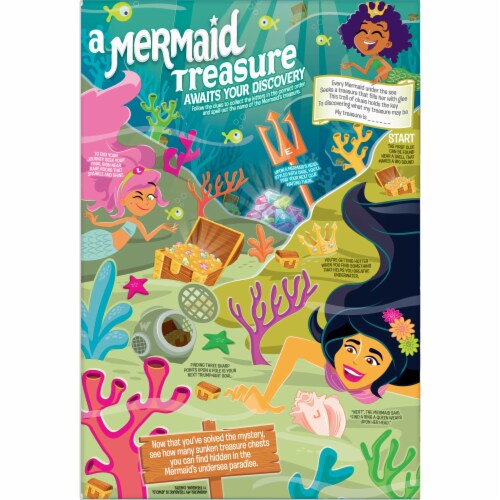 General Mills Mermaid Cereal Perspective: back