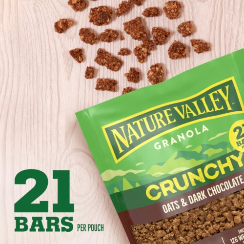 Nature Valley® Oats and Dark Chocolate Crunchy Granola Perspective: back