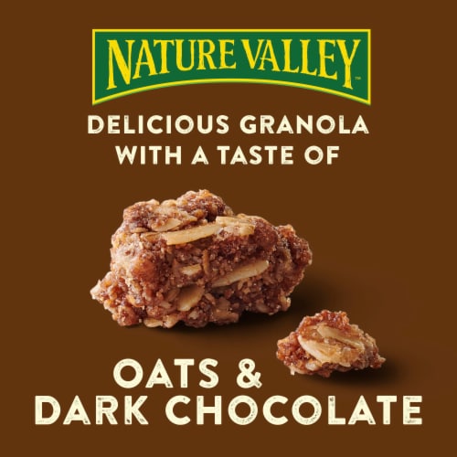 Nature Valley® Oats and Dark Chocolate Crunchy Granola Perspective: back