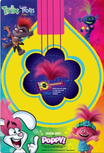 General Mills Trix™ Trolls World Tour with Marshmallows Cereal Perspective: back