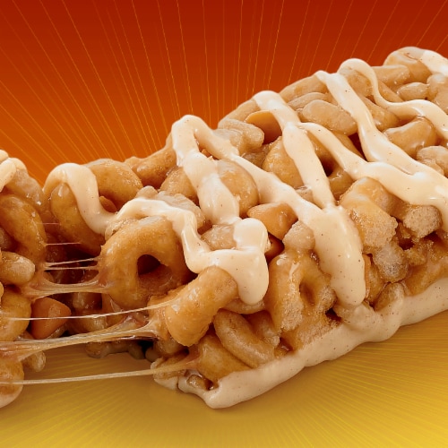 Honey Nut Cheerios Treat Bars Perspective: back