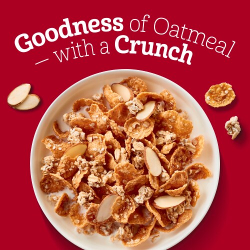 General Mills Oatmeal Crisp Cereal Perspective: back