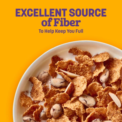 Raisin Nut Bran with Fiber and Made with Whole Grain Cereal Perspective: back