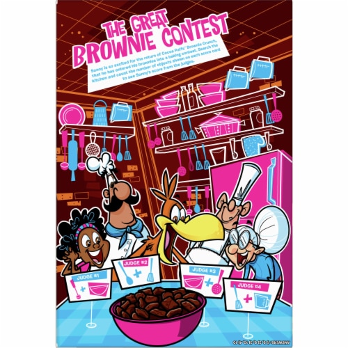 Cocoa Puffs™ Brownie Crunch Cereal Perspective: back