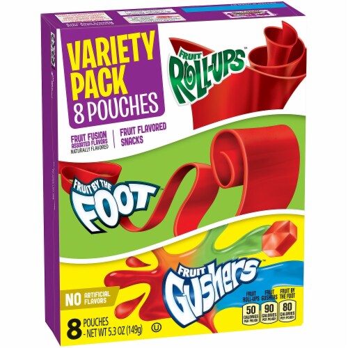 Betty Crocker Fruit Snacks Variety Pack 8 Count Perspective: back