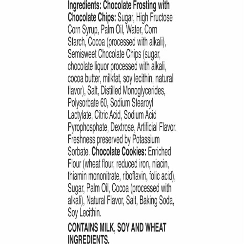 Dunkaroos Vanilla Cookies and Chocolate Frosting Perspective: back