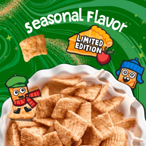 Apple Pie Toast Crunch Breakfast Cereal Perspective: back
