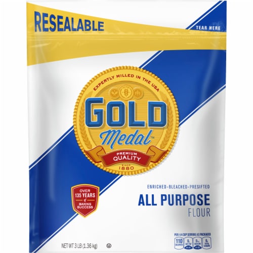 Gold Medal All Purpose Flour Perspective: back