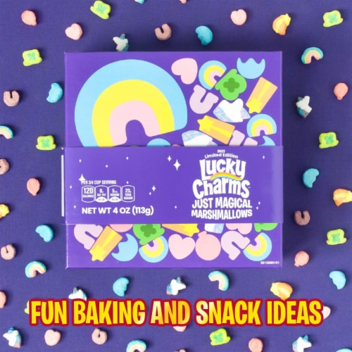 Lucky Charms Only Just Magical Marshmallows Perspective: back