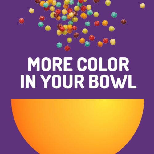 General Mills Trix Minis Cereal Perspective: back
