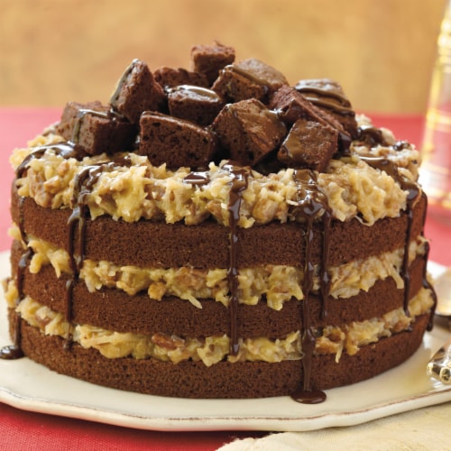 Betty Crocker™ Delights Super Moist™ German Chocolate Cake Mix Perspective: back