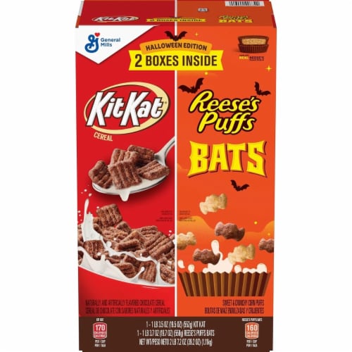 Reese's Bats and KitKat Breakfast Cereal (39.2 Ounce) Perspective: back
