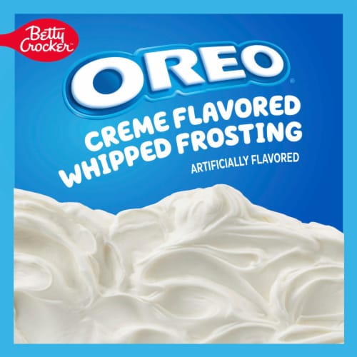 Betty Crocker OREO Crème Flavored Gluten Free Whipped Frosting Perspective: back