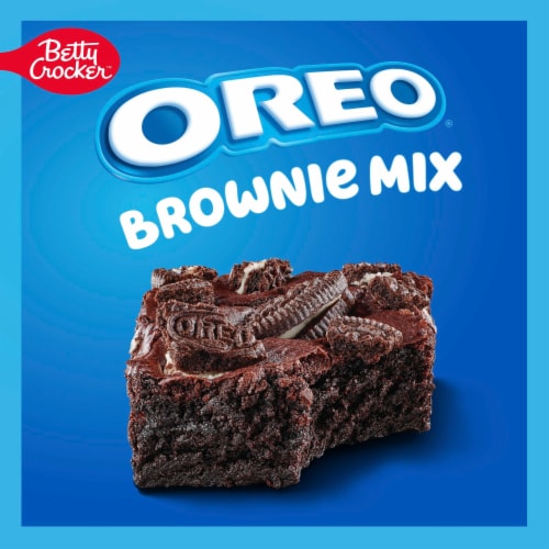 Betty Crocker OREO Brownie With OREO Cookie Pieces Baking Mix Perspective: back