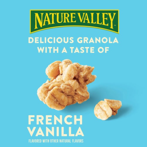 Nature Valley Protein French Vanilla Granola Perspective: back
