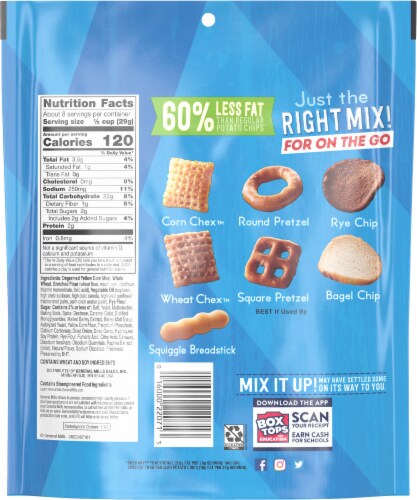 Chex Mix™ Traditional Snack Mix Perspective: back