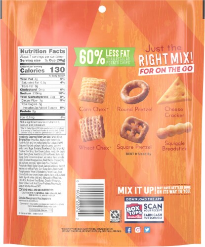 Chex Mix™ Cheddar Snack Mix Perspective: back