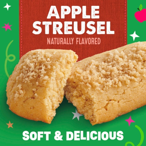 Mott's Apple Streusel Soft Baked Bars Perspective: back
