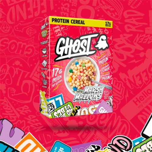 Ghost Protein Cereal Marshmallow