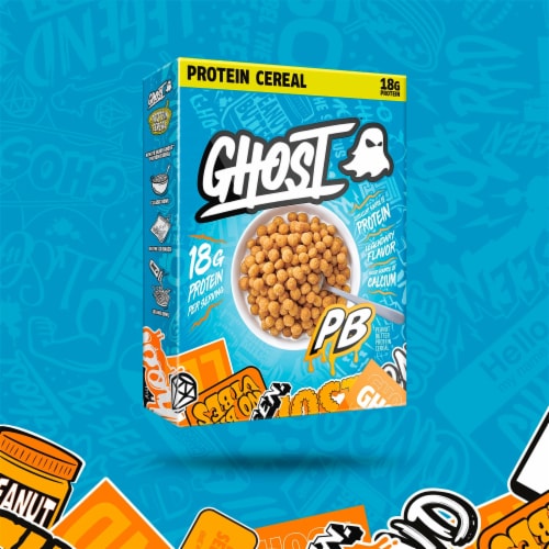 Ghost Protein Cereal Peanut Butter Perspective: back