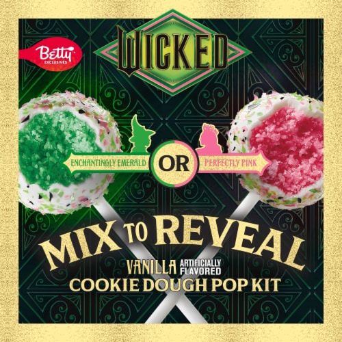 Betty Crocker Wicked Color Changing Cookie Dough Pop Kit Perspective: back