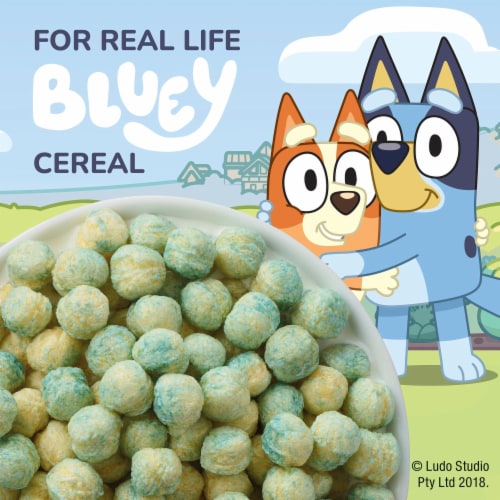 General Mills Bluey Crispy Corn Puffs Cereal
