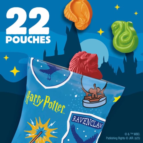 Harry Potter Gluten Free Fruit Flavored Snacks Perspective: back